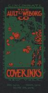 VARIOUS DESIGNERS. POSTER ALBUM / THE AULT & WIBORG CO. 1902. Bound volume. 12x9 inches, 31x23 cm. The Ault & Wilborg Ink Co., Cincinna